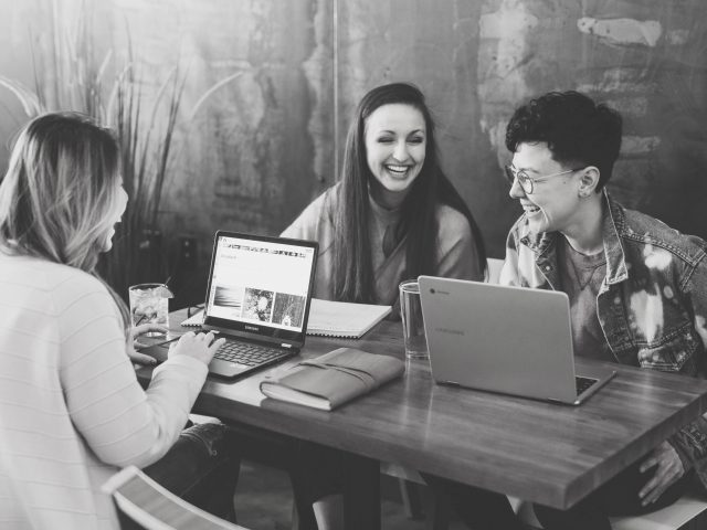 Group of writers working on their books - into to Jericho memberships